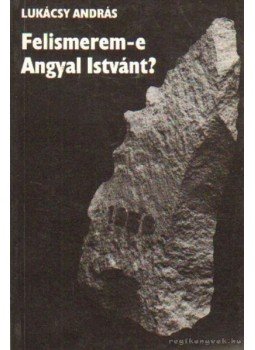 Lukácsy András - Felismerem-e Angyal Istvánt? Lukácsy András - Felismerem-e Angyal Istvánt?, Budapest 1990 antikvár könyv