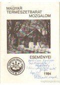 Faics Lajos - Magyar Természetbarát Mozgalom eseményei 1984