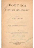 Riedl Frigyes - Poétika és poétikai olvasókönyv