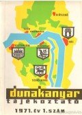 Dr. Balassa Gyula - Dunakanyar tájékoztató 1971. év 1. szám