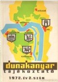 Dr. Balassa Gyula - Dunakanyar tájékoztató 1972. év 2. szám