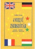 Csiffáry Tamás - 4 nyelvű zsebszótár - Angol-német-francia-magyar
