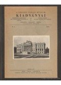 Csallány Dezső - A Szegedi Városi Múzeum kiadványai 1943. II. 4.