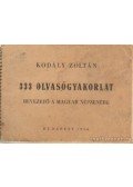 Kodály Zoltán - 333 olvasógyakorlat