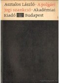 Asztalos László - A polgári jogi szankció