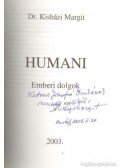 Kisházi Margit Dr. - Humani (dedikált)