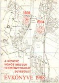 Szász Károly - A KPVDSZ Vörös Meteor Természetbarát Egyesület Évkönyve 1988.