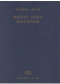 Országh László - Magyar-angol kéziszótár