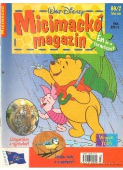 Walt Disney - Micimackó magazin 99/2. február Walt Disney - Micimackó magazin 99/2. február, Budapest 1999 antikvár könyv
