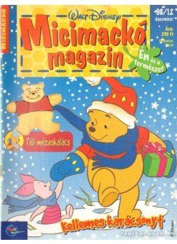 Walt Disney - Micimackó magazin 98/12 december Walt Disney - Micimackó magazin 98/12 december, Budapest 1998 antikvár könyv