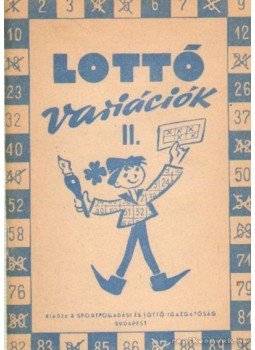 - Lottóvariációk II. - Lottóvariációk II., Budapest 0 antikvár könyv
