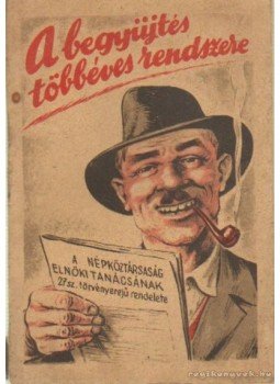 - A begyüjtés többéves rendszere - A begyüjtés többéves rendszere, Budapest 1954 antikvár könyv