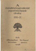 Fejes Zsigmond,Trócsányi  Dezső Dr. - A dunántúli ref. egyházkerület pápai főiskolájának értesítője 1936-37