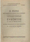 Horváth Endre - A pápai református nőnevelő-intézet leányliceumának és tanítóképző-intézetének évkönyve az 1942-43. iskolai évről
