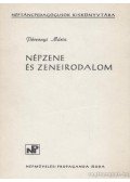 Póczonyi Mária - Népzene és zeneirodalom