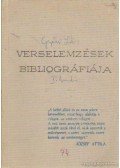 Győri László - Verselemzések bibliográfiája