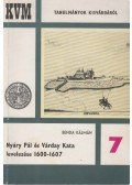 Benda Kálmán - Nyáry Pál és Várday Kata levelezése 1600-1607