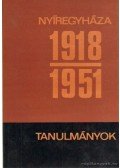 Cservenyák László - Nyíregyháza, 1918-1951 tanulmányok