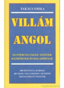 Takács Erika - Villám angol, Budapest 0 antikvár könyv