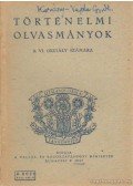 Vajda György Mihály,Kosáry Domokos - Történelemi olvasmányok a VI. osztály számára