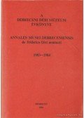 Gazda László - A Debreceni Déri Múzeum évkönyve 1983-1984