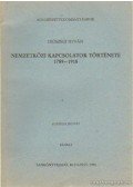 Diószegi István - Nemzetközi kapcsolatok története 1789-1918