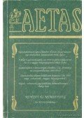 Bellavics István (főszerk.) - Aetas 1990/1-2.