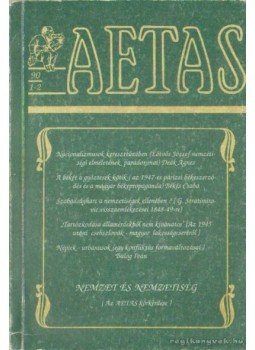 Bellavics István (főszerk.) - Aetas 1990/1-2. Bellavics István (főszerk.) - Aetas 1990/1-2., Szeged 1990 antikvár könyv