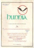 Kunszabó Ferenc - Hunnia 76. VIII. évfolyam 76. szám 1996/3.