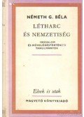 Németh G. Béla - Létharc és nemzetiség
