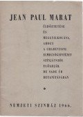 Peter Weiss - Jean Paul Marat