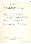 Gáll István - Kalendárium