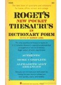 Lewis, Norman - Roget's new pocket thesaurus in dictionary form