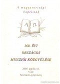  - 160. évi országos missziói közgyűlése