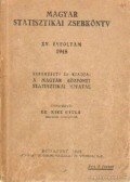 Dr. Mike Gyula (szerk.) - Magyar statisztikai zsebkönyv XV. évfolyam 1948.