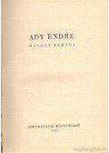 Ady Endre - Ady Endre összes versei I-II.