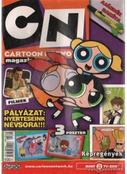 Varga Csaba - Cartoon Network magazin 2007/3 március Varga Csaba - Cartoon Network magazin 2007/3 március, Budapest 2007 antikvár könyv