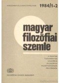 Lendvai L. Ferenc - Magyar filozófiai szemle 1984/1-2.