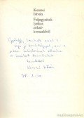 Kemsei István - Feljegyzések lyukas zoknikorszakból (dedikált)
