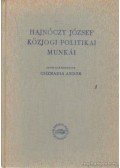 Csizmadia Andor - Hajnóczy József közjogi-politikai munkái