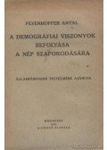 Pezenhoffer Antal - A demográfiai viszonyok befolyása a nép szaporodására