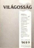 Papp Gábor - Világosság 1994/8-9.