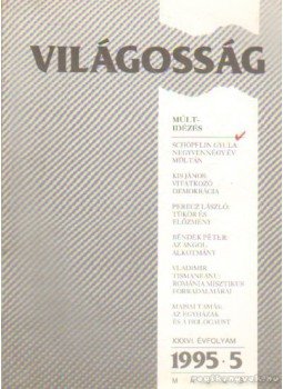 Papp Gábor - Világosság 1995./5 Papp Gábor - Világosság 1995./5, Budapest 1995 antikvár könyv