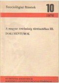 Somlai Péter - A magyar értelmiség történetéhez III.