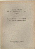 Bodrogi Tibor - Yabim-típusú dobok a Bíró-gyűjteményben