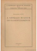 Balassa Iván - A Néprajzi Múzeum favillagyűjteménye