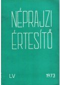 Szolnoky Lajos - Néprajzi értesítő 1973.