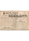 Andras Tarjan (szerk.) - Menora Egyenlőség 27. évf. 1988. (töredék)