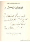 Galambosi László - A forrás lányai