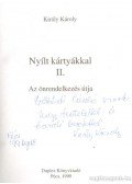 Király Károly - Nyílt kártyákkal II. (dedikált)